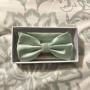 Brand Q Sage Green Bow tie Model# BT100-V